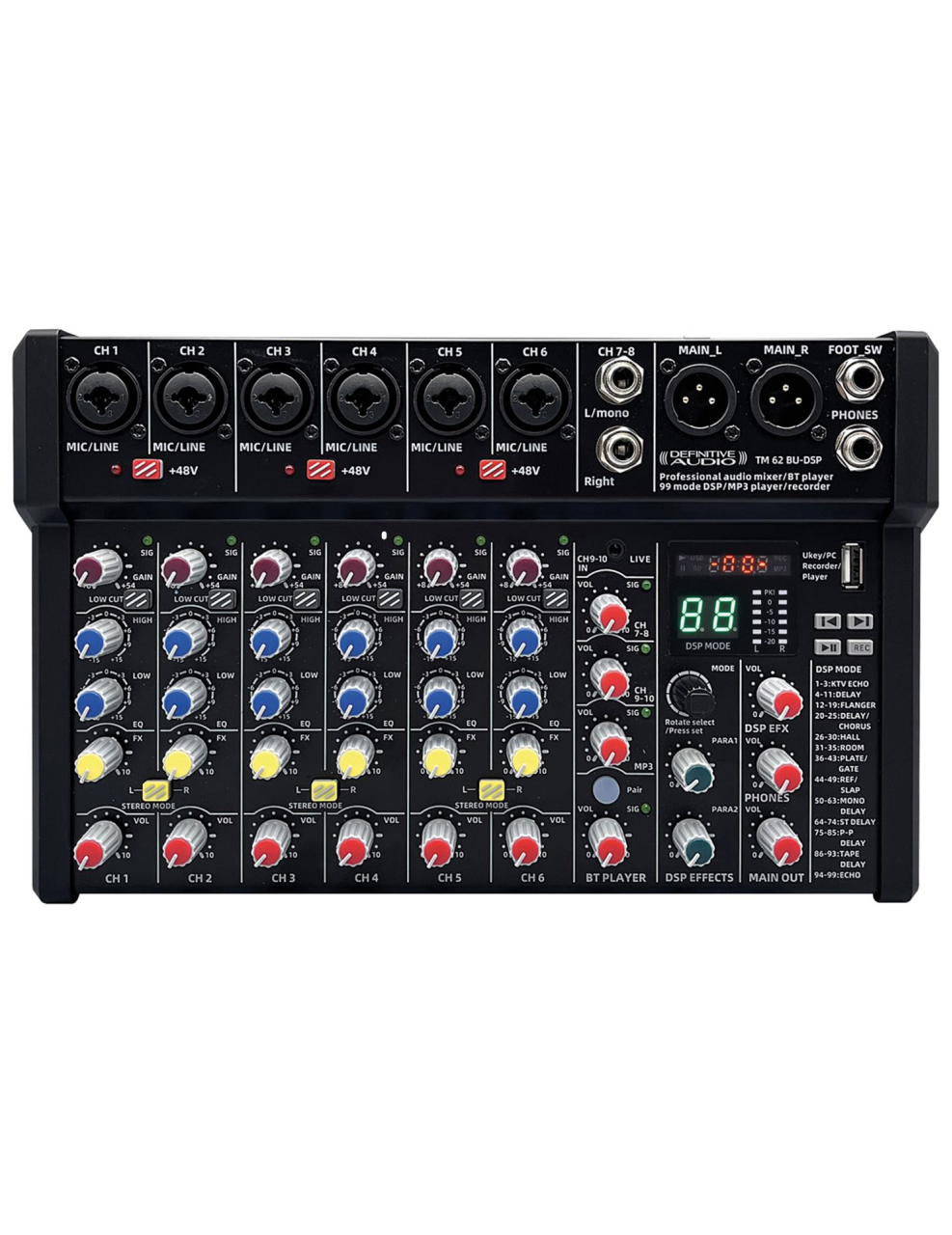 Definitive Audio TM 62BU DSP