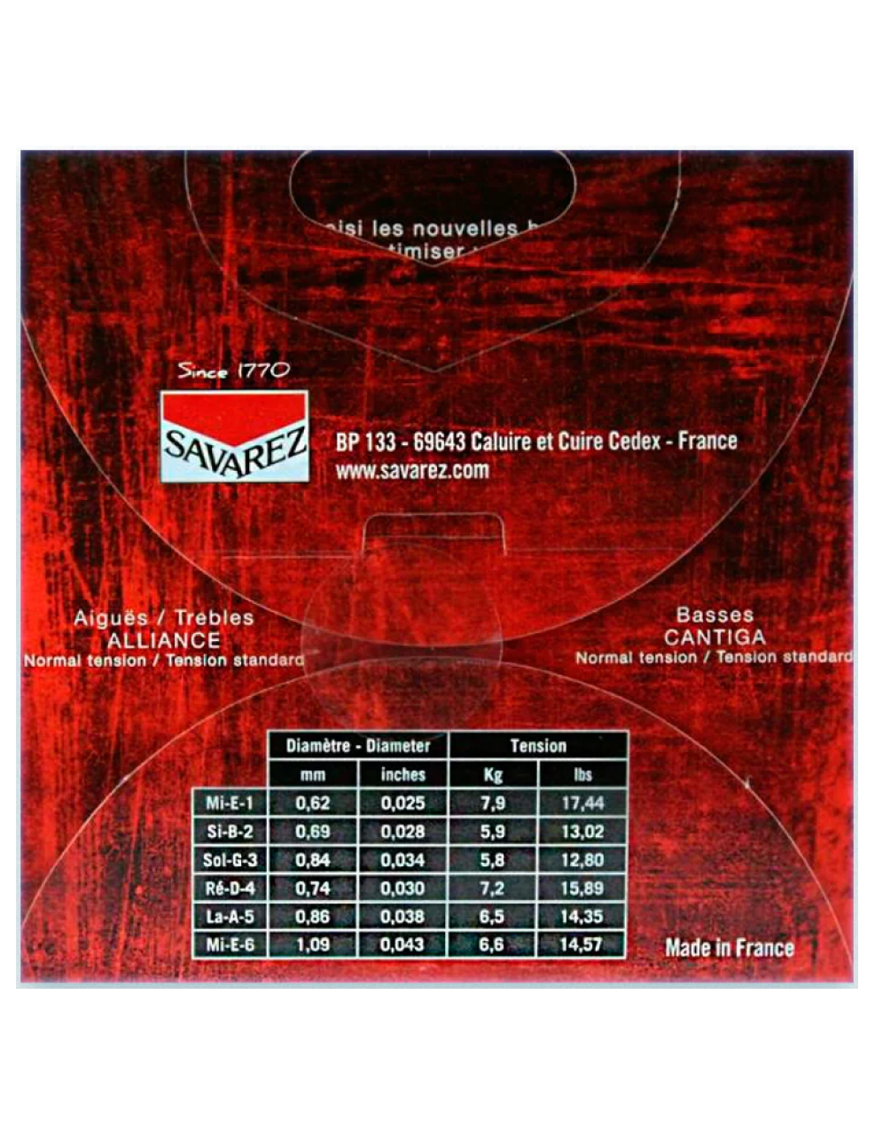 Savarez 510AR Alliance Cantiga Tensão Normal_1