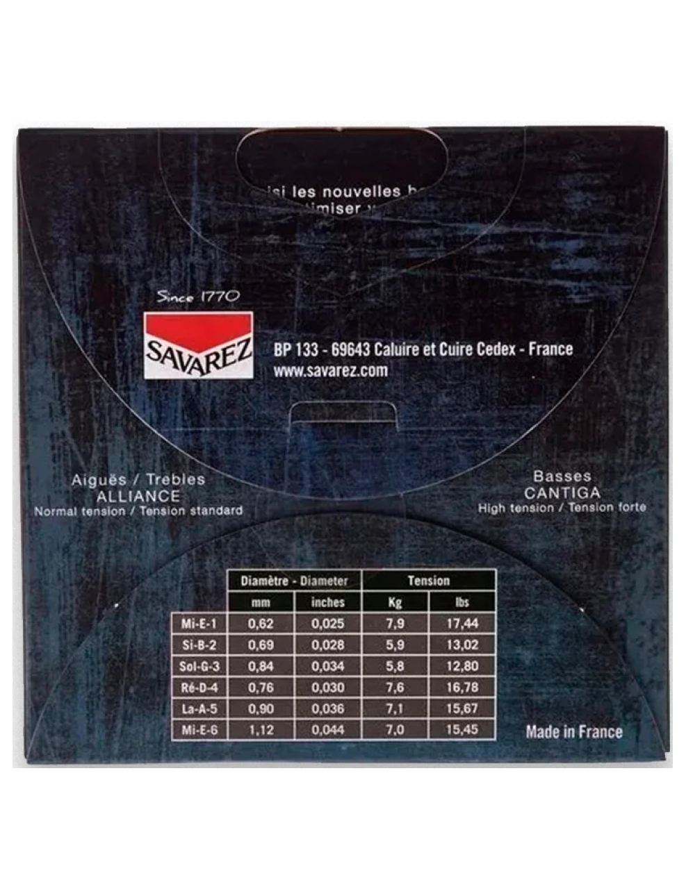 Savarez 510ARJ Alliance Cantiga Tensão Mista_1